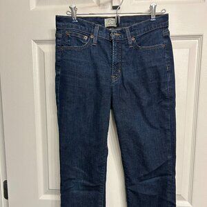 Women's J. Crew 8" Toothpick Jeans Size 27P